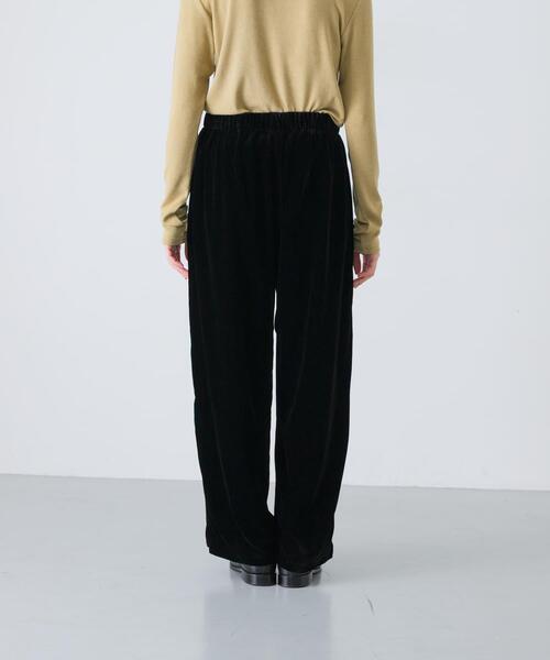 かぐれ（カグレ）の「レーヨンシルクベルベットパンツ（その他パンツ・レディース・ブラック・FREE）」の10枚目の写真