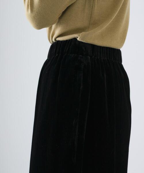 かぐれ（カグレ）の「レーヨンシルクベルベットパンツ（その他パンツ・レディース・ブラック・FREE）」の12枚目の写真
