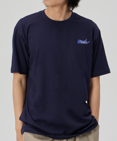 BY.L(バイエル)の「シンボルロゴ半袖Tシャツネイビー(Tシャツ/カットソー・メンズ・その他・MEDIUM/LARGE/X-LARGE)」の4枚目の写真