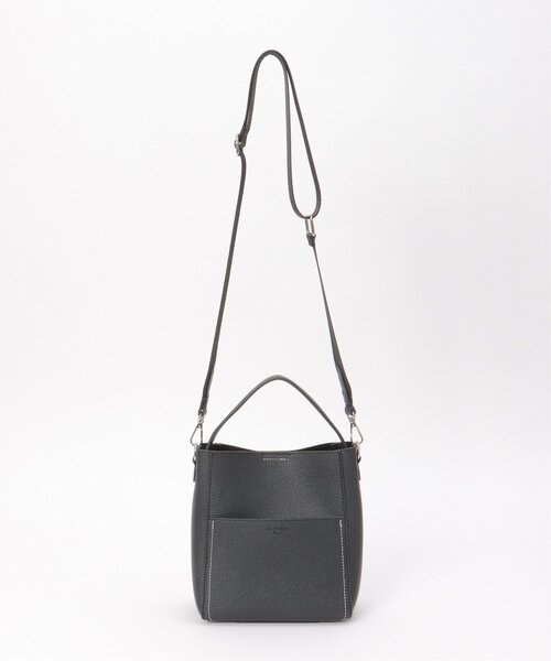 notch.(ノッチ)の「マーセリン2WAYショルダーバッグ(ショルダーバッグ・レディース・ブラック/ベージュ・ONESIZE)」の1枚目の写真