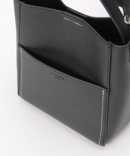 notch.(ノッチ)の「マーセリン2WAYショルダーバッグ(ショルダーバッグ・レディース・ブラック/ベージュ・ONESIZE)」の10枚目の写真