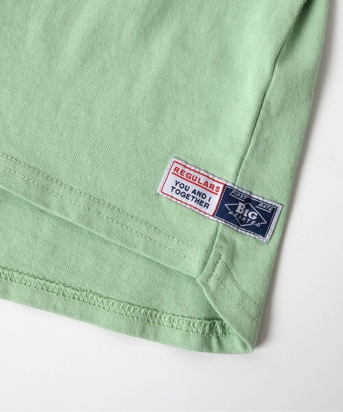 F.O.KIDS（エフオーキッズ）の「ラグランTシャツ（7分丈）_ジュニア対応（Tシャツ/カットソー・キッズ・グリーン/グレー/キナリ・80/90/100/110/120/130/140）」の11枚目の写真