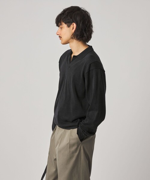 Steven Alan(スティーブンアラン)の「<Steven Alan> フェード ニット ベスト(ニット/セーター・メンズ・ブラック/オリーブ・S/M/L/XL)」の12枚目の写真