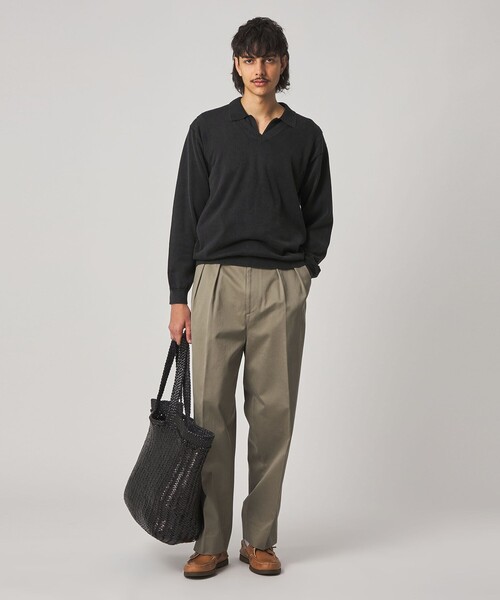 Steven Alan(スティーブンアラン)の「<Steven Alan> フェード ニット ベスト(ニット/セーター・メンズ・ブラック/オリーブ・S/M/L/XL)」の14枚目の写真
