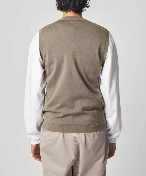 Steven Alan(スティーブンアラン)の「<Steven Alan> フェード ニット ベスト(ニット/セーター・メンズ・ブラック/オリーブ・S/M/L/XL)」の17枚目の写真