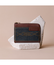 BONNE CHANCE（ボンヌシャンス）の「ジッパーカード財布 - セルビッジデニム（札入れ/マネークリップ）」