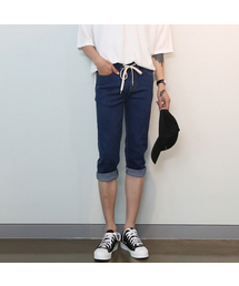 GCLIP（ジクリップ）の「ストリングバンディング7部デニムショーツ（その他パンツ）」