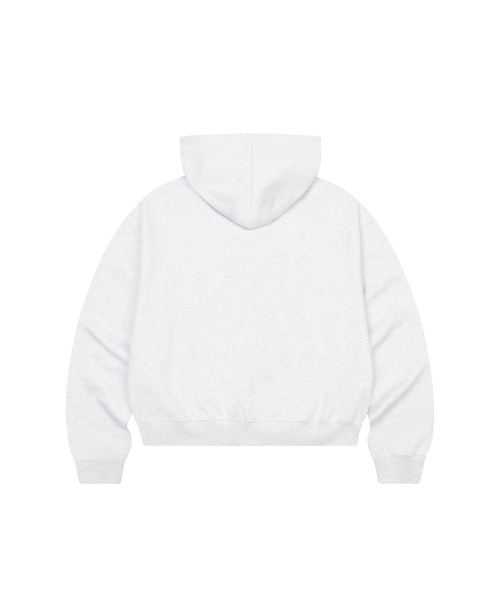 AMOU（アモウ）の「Molly Hoodie Zip-Up WHITE MELANGE（パーカー・レディース・その他・1/2）」の7枚目の写真