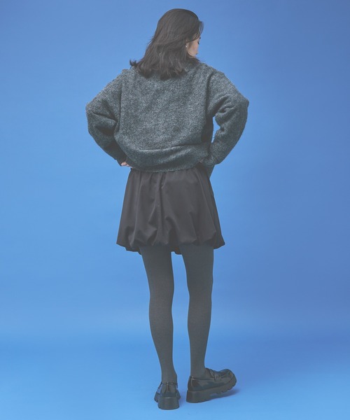 Kappa(カッパ)の「≪Kappa×and ST ウェルネスクラブ≫ロゴ刺繍Vネックカーディガン (ユニセックス)(カーディガン/ボレロ・レディース・ミント/ブラック/グレー/ブルー・LARGE/SMALL/MEDIUM)」の8枚目の写真