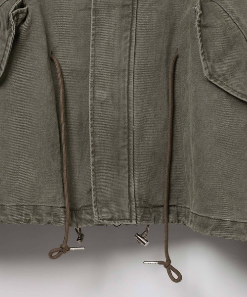 And Again(アンドアゲイン)の「And Again/コットンフィールドジャケット(ブルゾン・メンズ・カーキ/ブラック・FREE)」の10枚目の写真