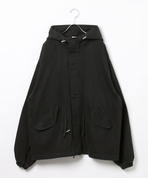 And Again(アンドアゲイン)の「And Again/コットンフィールドジャケット(ブルゾン・メンズ・カーキ/ブラック・FREE)」の22枚目の写真