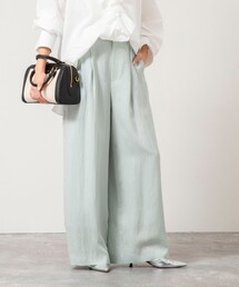 NOLLEY’S | 【WEB＆一部店舗限定サイズアイテム】ウォッシャブルセルロースワイドパンツ(その他パンツ)