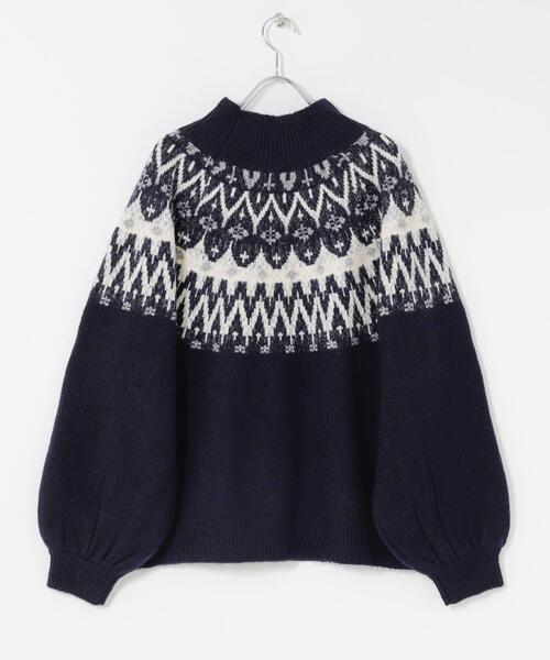 セール】シャギーノルディックニット（ニット/セーター）｜ITEMS