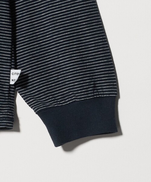 DISCUS ATHLETIC（ディスカス　アスレチック）の「【別注】＜DISCUS ATHLETIC×CITEN＞ボーダーロンT（Tシャツ/カットソー・メンズ・ホワイト/ライム/ネイビー・M/L）」の18枚目の写真