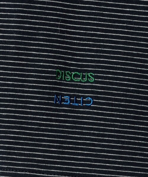 DISCUS ATHLETIC（ディスカス　アスレチック）の「【別注】＜DISCUS ATHLETIC×CITEN＞ボーダーロンT（Tシャツ/カットソー・メンズ・ホワイト/ライム/ネイビー・M/L）」の19枚目の写真