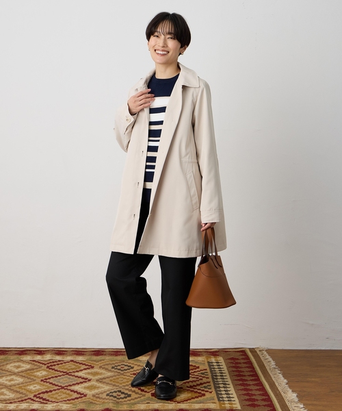 DECOY SINCE 1981（デコイシンスイチキュウハチイチ）の「マルチボーダーニットプルオーバー【洗える】（ニット/セーター・レディース・グレー/ネイビー・M/L/LL）」の3枚目の写真