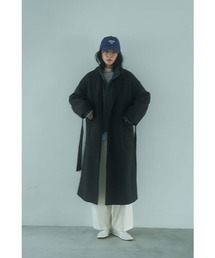 marjour | WOOL BLEND GOWN COAT(その他アウター)