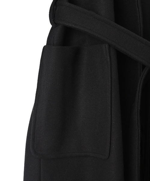 marjour（マージュール）の「WOOL BLEND GOWN COAT（その他アウター・レディース・ブラック・M）」の18枚目の写真