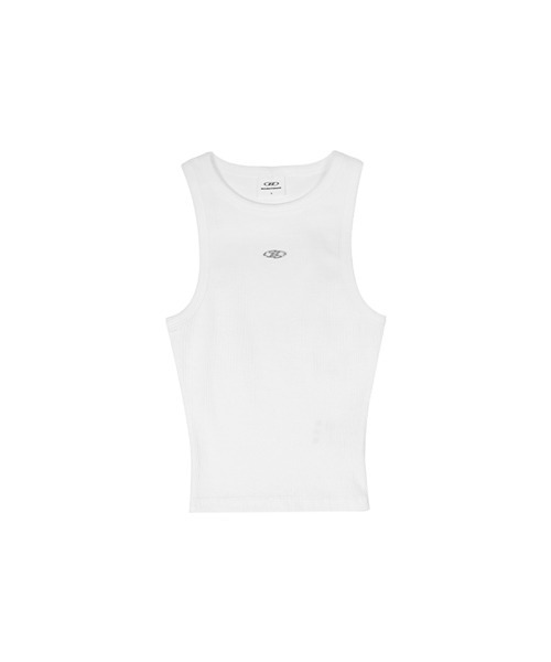 BORN TO WIN（ボーントゥウィン）の「B PENDANT RIBBED SEMI CROP SLEEVELESS [WHITE]（Tシャツ/カットソー・レディース・その他・1/2）」の12枚目の写真