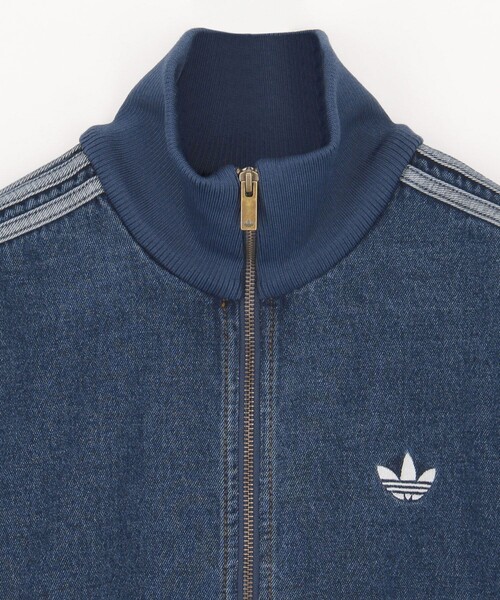 adidas/アディダス DENIM FIREBIRD TRACK TOP（ブルゾン）｜adidas