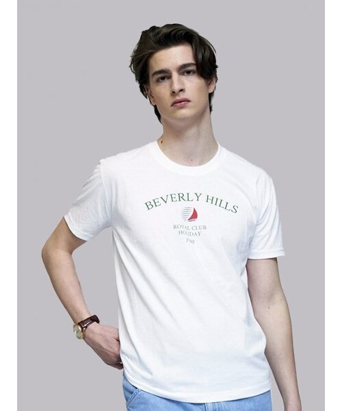 ROYAL CLUB HOLIDAY(ロイヤルクラブホリデー)の「RCH ヨット 半袖Tシャツ ホワイト(Tシャツ/カットソー・メンズ・その他・FREE)」の3枚目の写真