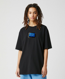 ROYALLIFE（ロイヤルライフ）の「ロイヤルクラブブルーソープオーバーサイズ半袖Tシャツ (RL2573 ROYAL CLUB Blue Soap Oversized Tee) - ブラック（Tシャツ/カットソー）」