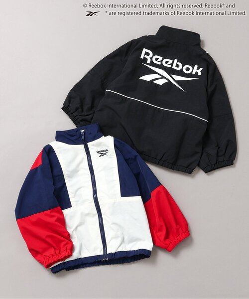 BREEZE（ブリーズ）の「Reebok別注 ブルゾン(セットアップ可)（ナイロンジャケット・キッズ・ブラック/ネイビー・140/150/90/160/100/110/120/130）」の9枚目の写真