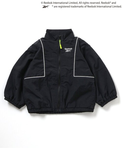 BREEZE（ブリーズ）の「Reebok別注 ブルゾン(セットアップ可)（ナイロンジャケット・キッズ・ブラック/ネイビー・140/150/90/160/100/110/120/130）」の7枚目の写真