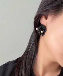 CERCA（チェルカ）の「Smallworld/《bon　mini》ビーズパール　ミニピアス（ピアス（両耳用））」