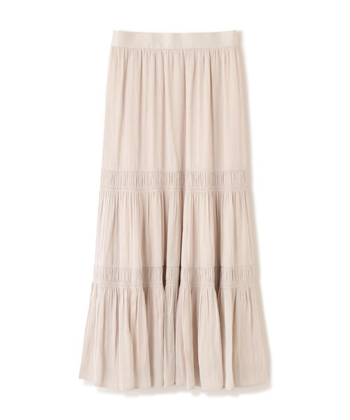 EDIT COLOGNE(エディットコロン)の「<E>ランダムギャザースカート / 1216127200(スカート・レディース・パープル/ベージュ/ダークグレー・MEDIUM/P/S)」の16枚目の写真