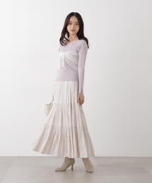 EDIT COLOGNE（エディットコロン）の「＜Ｅ＞ランダムギャザースカート / 1216127200（スカート）」