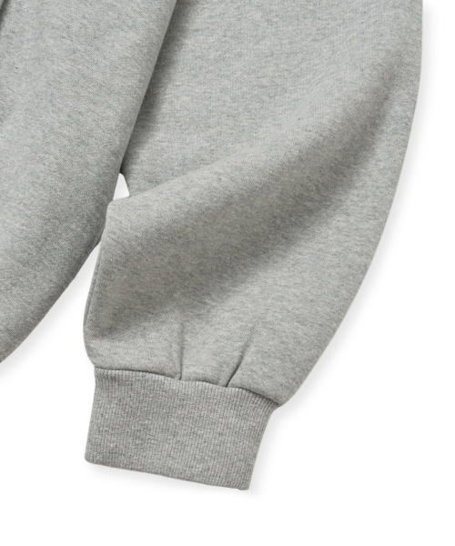 BROWNBREATH（ブラウンブレス）の「[25WINTER] TAG HOOD ZIP UP - MELANGE GREY（パーカー・レディース・その他・S/M/XL/L/2XL）」の6枚目の写真
