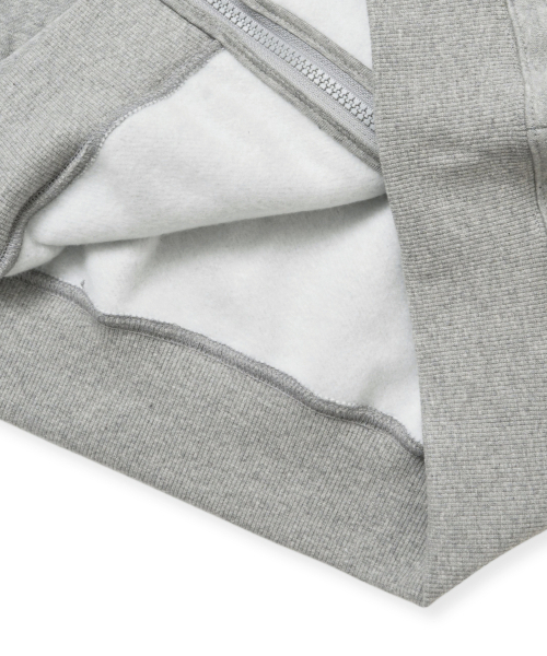 BROWNBREATH（ブラウンブレス）の「[25WINTER] TAG HOOD ZIP UP - MELANGE GREY（パーカー・レディース・その他・S/M/XL/L/2XL）」の8枚目の写真