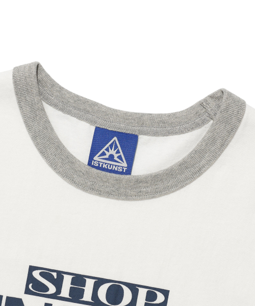 ISTKUNST(イストクンスト)の「ショップクロップリンガーティー_ホワイト(IK2FMFT528A)(Tシャツ/カットソー・レディース・ホワイト・FREE)」の10枚目の写真