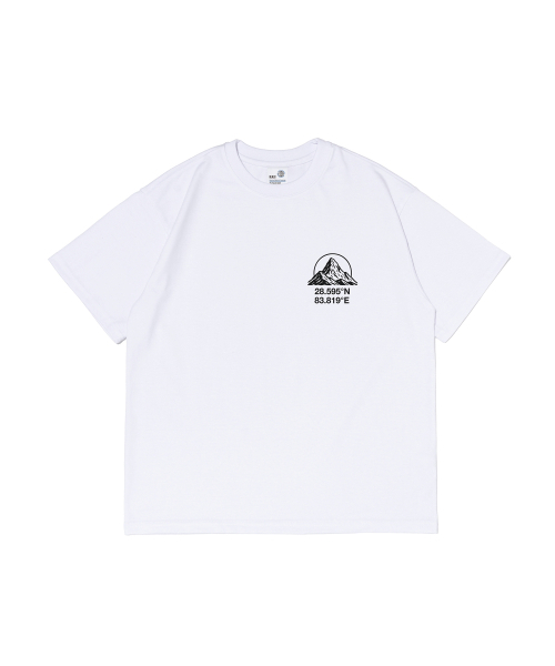WORKS & CO.(ワークス アンド コー)の「ANNA マウンテン オーバーサイズ 半袖Tシャツ (ホワイト)(Tシャツ/カットソー・レディース・その他・FREE)」の1枚目の写真
