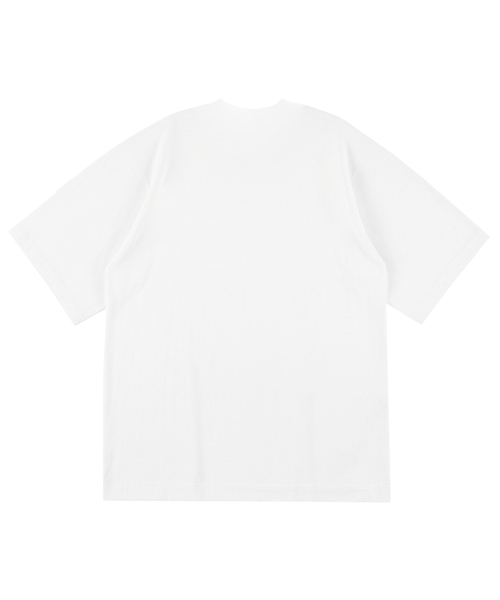 NTET(エンティーイーティー)の「ウェットロゴオーバーサイズ半袖Tシャツホワイト(Tシャツ/カットソー・メンズ・その他・S/M/L/XL)」の2枚目の写真