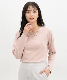 きれいめパール付Tシャツ
