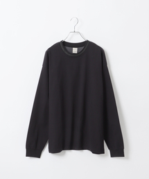 B.C STOCK | 【Deux Allures/ドゥ アリュール】バイカラーパイピング Tシャツ(Tシャツ/カットソー)