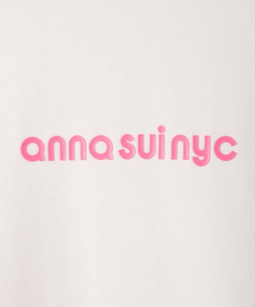 ANNA SUI NYC(アナ スイ エヌ ワイ シー)の「メッシュレイヤードロングTシャツ(Tシャツ/カットソー・レディース・パープル/ピンク/ブラック・FREE)」の16枚目の写真