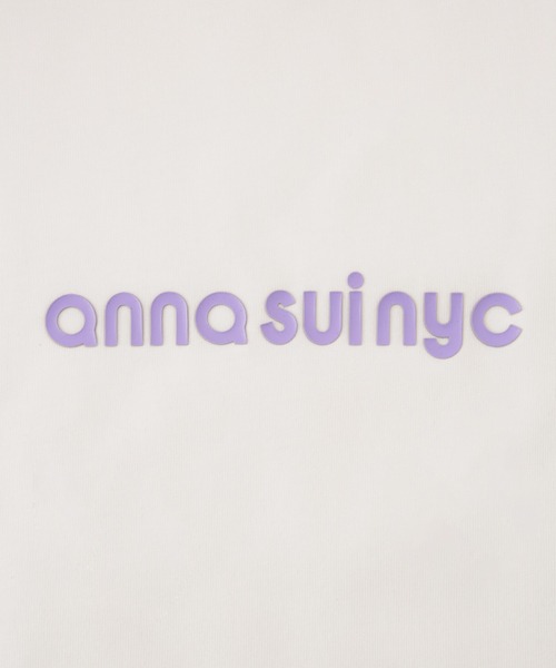 ANNA SUI NYC(アナ スイ エヌ ワイ シー)の「メッシュレイヤードロングTシャツ(Tシャツ/カットソー・レディース・パープル/ピンク/ブラック・FREE)」の15枚目の写真