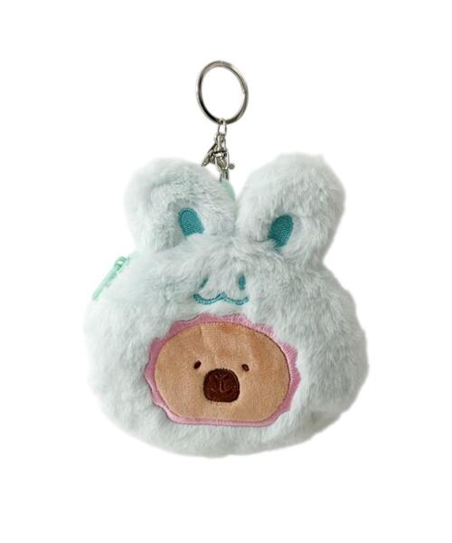 WEGO/あにまるキャップぬいぐるみポーチ（キーホルダー）｜WEGO