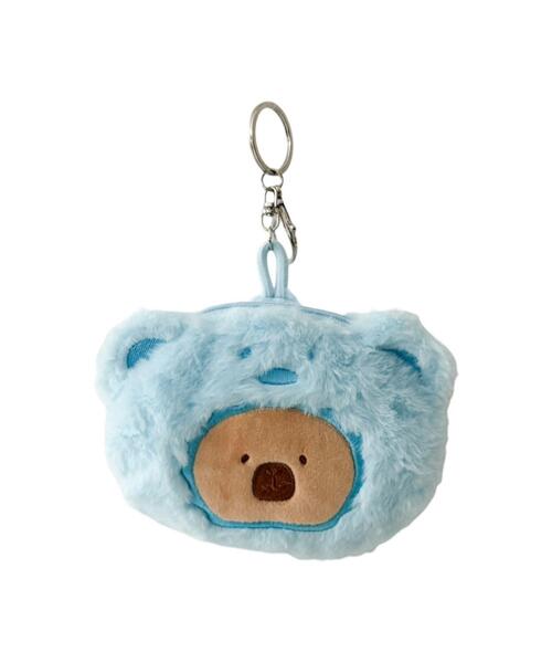 WEGO/あにまるキャップぬいぐるみポーチ（キーホルダー）｜WEGO