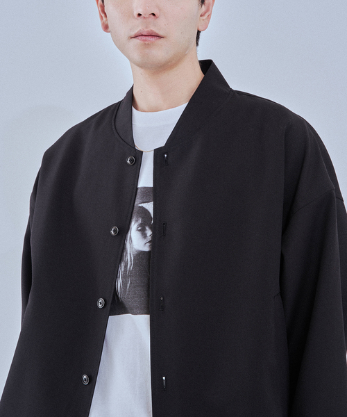 EDIFICE（エディフィス）の「TW al dente ギャバ ブルゾン（その他アウター・メンズ・ブラック/カーキ・MEDIUM/LARGE）」の17枚目の写真