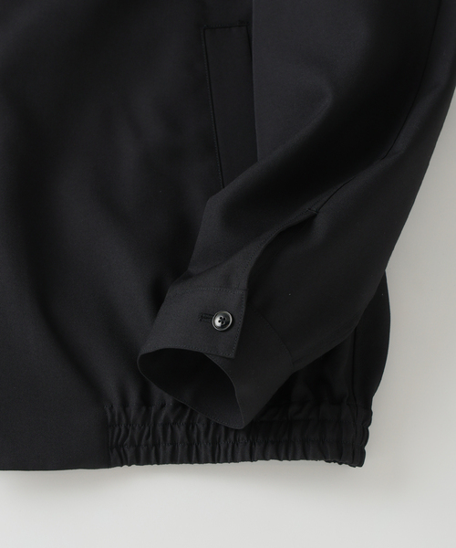 EDIFICE（エディフィス）の「TW al dente ギャバ ブルゾン（その他アウター・メンズ・ブラック/カーキ・MEDIUM/LARGE）」の6枚目の写真