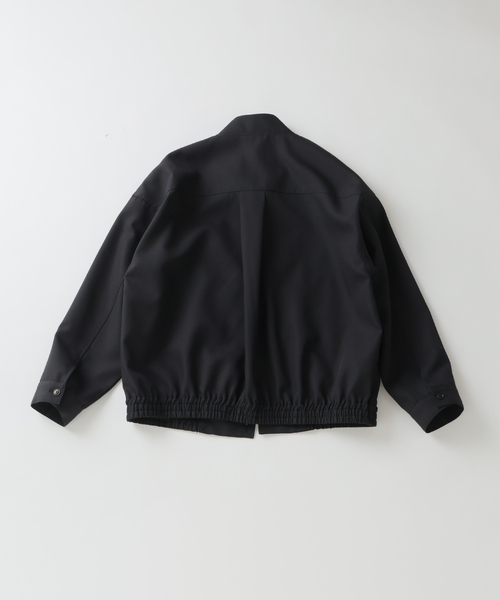 EDIFICE（エディフィス）の「TW al dente ギャバ ブルゾン（その他アウター・メンズ・ブラック/カーキ・MEDIUM/LARGE）」の9枚目の写真