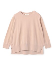 プレーンコットン クルーネックプルオーバー