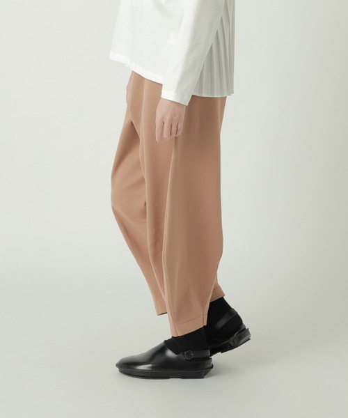 ZUCCa(ズッカ)の「PE STRETCH KNIT / パンツ / P(その他パンツ・レディース・ブラック/ベージュ・M size)」の5枚目の写真