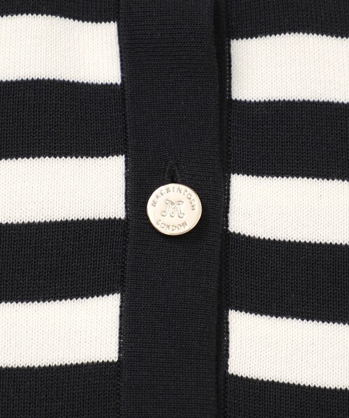 MACKINTOSH LONDON（マッキントッシュ ロンドン）の「フルニードルニットカーディガン（カーディガン/ボレロ・レディース・チャコールグレー/ダークネイビー/ネイビー・40/38）」の7枚目の写真