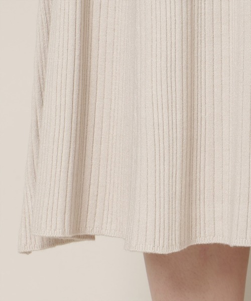 WILLSELECTION（ウィルセレクション）の「フロントボタンリボンタイニットワンピース（ワンピース・レディース・ピンク/ネイビー/ブルー/オフホワイト・FREE）」の16枚目の写真