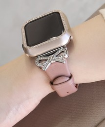 Apple Watch Band / アップルウォッチ ジルコニアリボンチャームバンド / Urban Coral